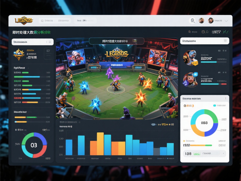 即时处理大数据分析：例如在经典的《英雄联盟》赛事中