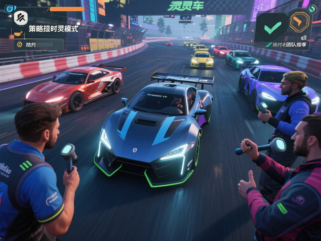 深度揭秘:抖音OB电竞灵车的魅力与完全玩法指南 策略与协作:如同真实的电动汽车比赛,灵车模式需要每