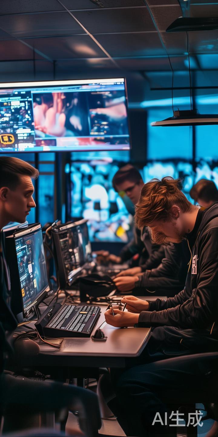 OB电竞的成员在日常训练中严格要求自我，伴随着专业