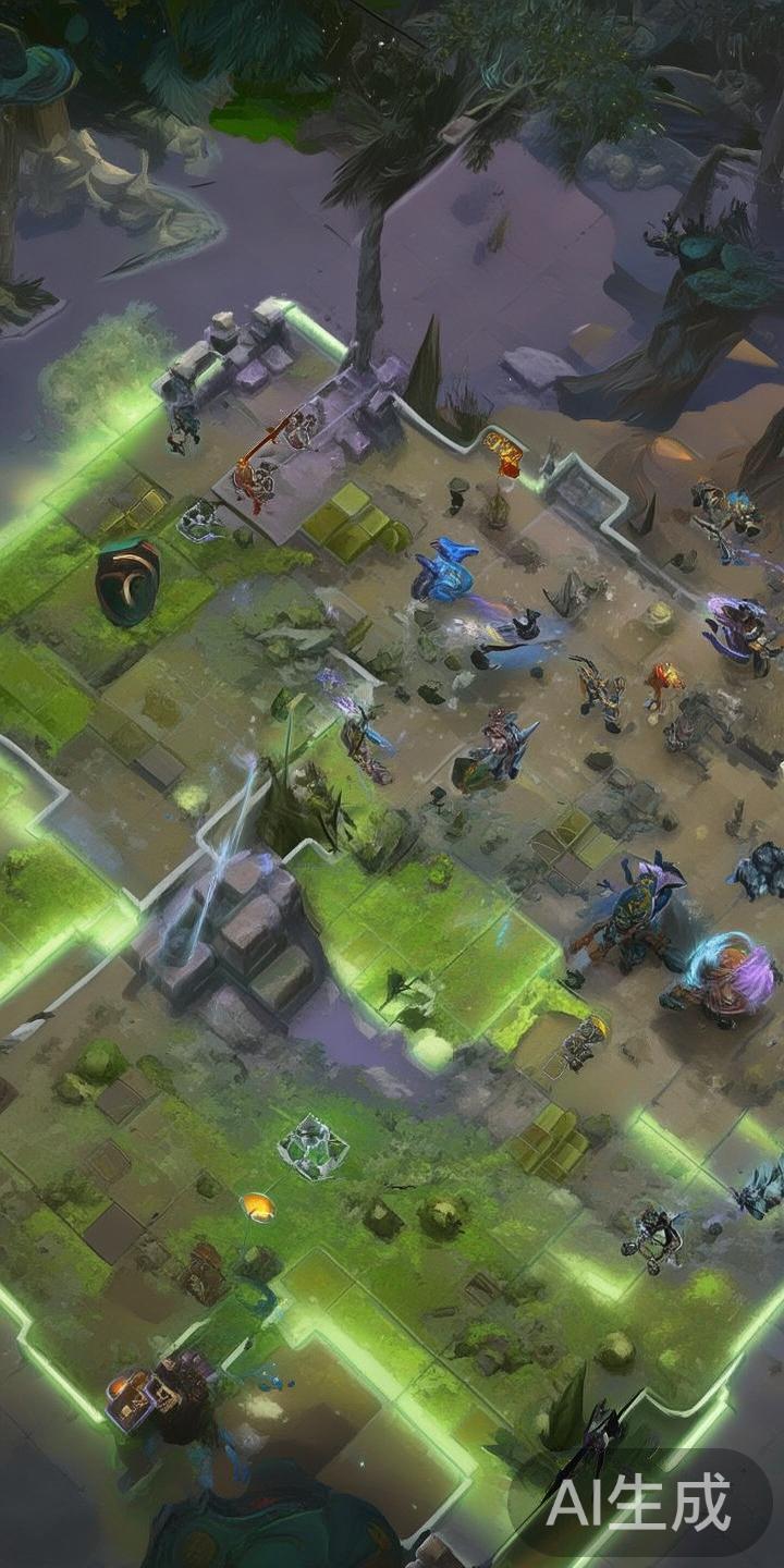 地图越界与规则限制
在许多竞技游戏比如“英雄联盟